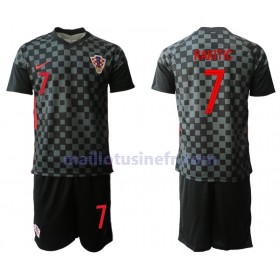 Maillot de Foot Croatie Ivan Rakitic 7 Extérieur UEFA EURO 2020 - Enfant